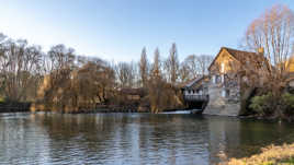Fin de journée au moulin de Neuville