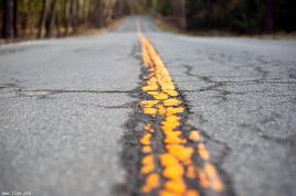 La route vers le mont Fuji