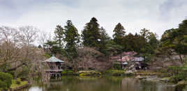 Narita, jardin du temple