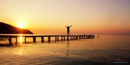 Levé du soleil Corfou