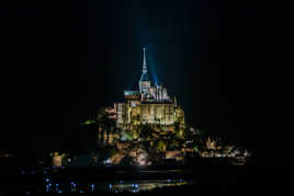 Nocturne sur le Mont Saint Michel