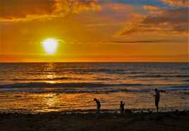 coucher à Las Américas 2