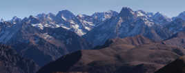 les Ecrins avant la neige