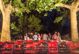 Après le spectacle ...