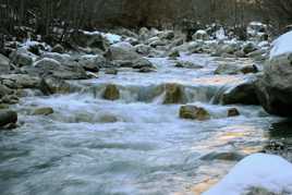 Les pieds dans l'eau...