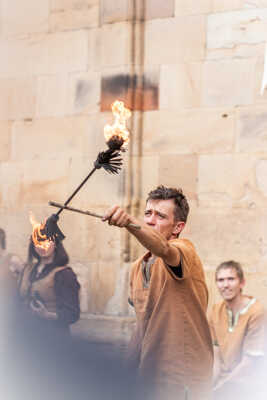 Le jongleur de feu