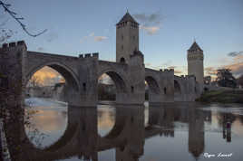 pont valentré reflets 