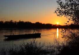 instant de fin de journée.