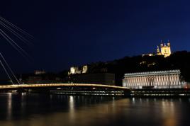 Lyon by night