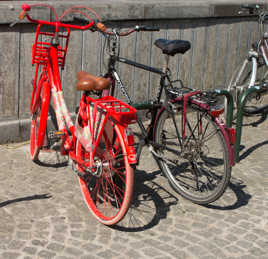 La bicyclette Rouge