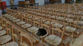 Je garde ma place....