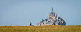 Michel en VTT
