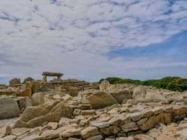 Dolmen breton -Menez Dregan