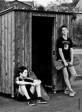 Dans l'attente du bus