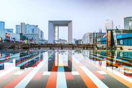 Couleurs dans la ville