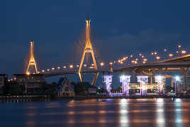 Les mandoles du pont Bhumidol