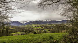 sur les hauts d'Asson(64)