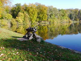 etang en automne