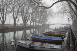 Brume sur Annecy