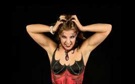 body painting avec Clémence