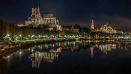 La Cathédrale et l'Abbaye à Auxerre