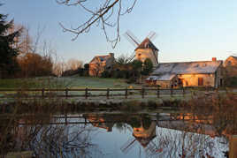 Moulin au petit matin