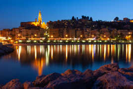 Menton by Night