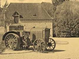 Vieux tracteur
