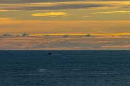 Départ dans le couchant