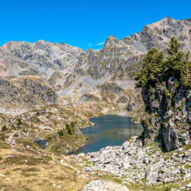 Lac Longet et son écrin minéral