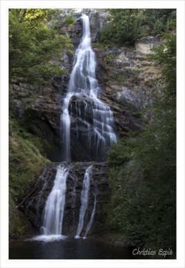 Cascade de Rûnes au Mont Lozère