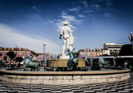 Place Masséna à Nice.