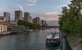 Beaugrenelle et ses péniches