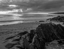 plage de trez gouarem , saint tugen