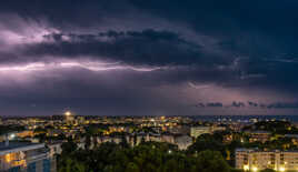 Pendant l'orage