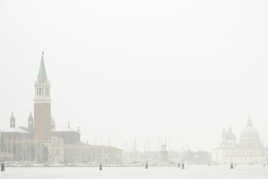 Venise sous la pluie