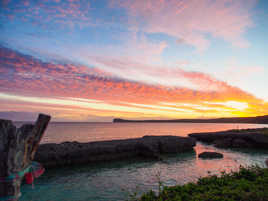 Fin de journée colorée sur Chépénéhé