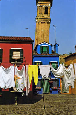 Dans l'ile de Burano