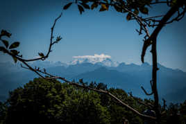 le Mont Blanc mets sa casquette