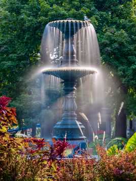 Fontaine éclatante