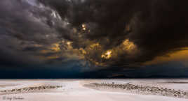 Orage sur White Sand National Park