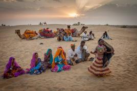 Fete dans le desert