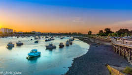 Coucher de soleil sur le Port de SGXV