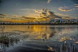 COUCHER DE SOLEIL SUR LA LOIRE