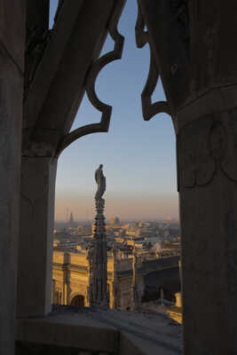 Milan depuis le Duomo