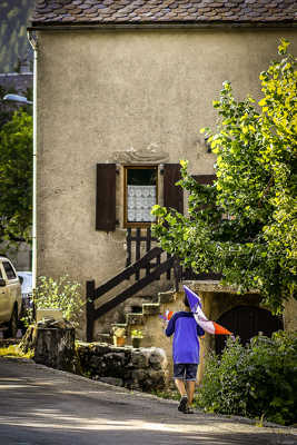 En revenant de la finale