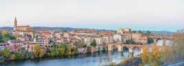 Série NOGEMM ; vue sur la ville d'Albi