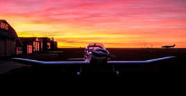 Lumières sur l'aérodrome