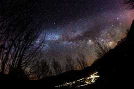 Ciel étoilé de suisse romande