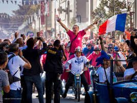 Départ du grand prix de la Meule Bleue